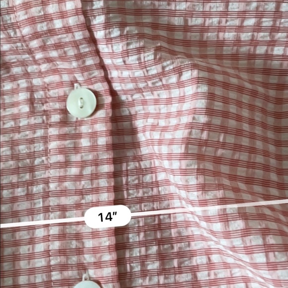 Code x mode gingham puff sleeve blouse - Picture 6 of 6